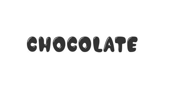 Chocolate Bar font thumb